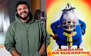 Com dublagem de Paulo Vieira, animação "O Lendário Cão Guerreiro" terá pré-estreia em Palmas