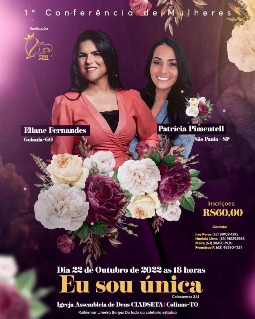 Na retomada das atividades presenciais, projeto "Resgate de Mulheres" realiza 1Â° conferÃªncia em Colinas