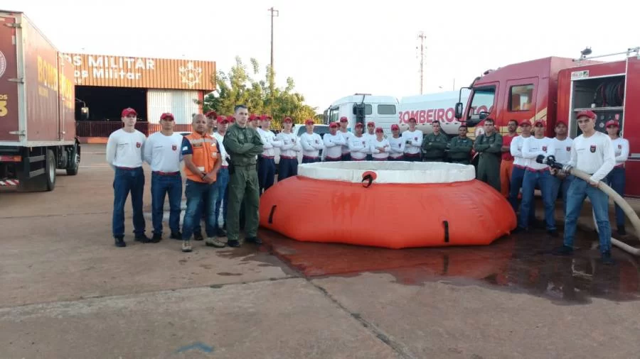 Tanque com capacidade para 11 mil litros de água chega ao Tocantins para combater incÃªndios florestais
