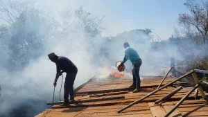 Moradores do município de Guaraí e de Tupiratins ficam interditados após ponte ser incendiada