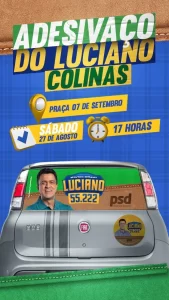 Adesivaço Luciano Oliveira acontece neste sábado em Colinas do Tocantins