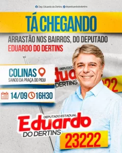 Dertins promove "Arrastão" nesta quarta-feira, 14, em Colinas