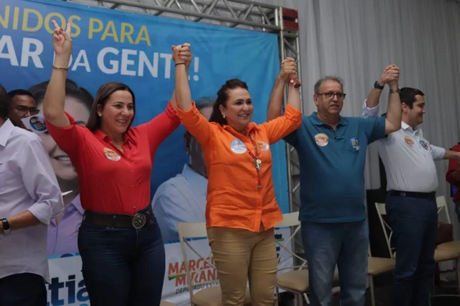 Kátia, Dulce e Miranda selam alianças para eleições deste ano; confira como foi