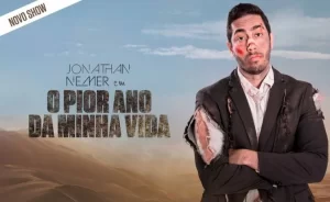 Palmas tem "O pior ano da minha vida" neste sábado, com Jonathan Nemer
