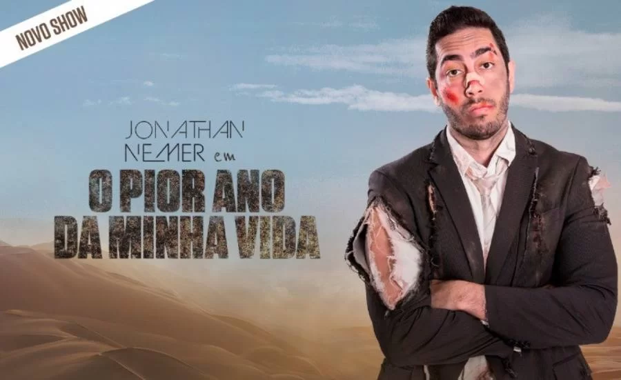 Palmas tem "O pior ano da minha vida" neste sábado, com Jonathan Nemer