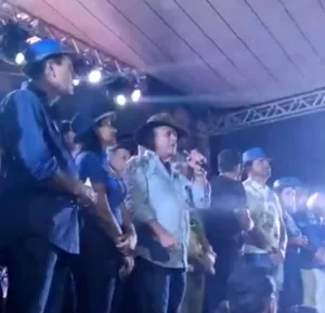 Eduardo do Dertins agradece Wanderlei Barbosa e destaca feitos durante comício em Colinas