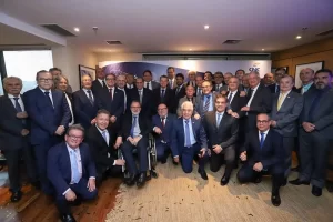 José Tadros é reeleito como presidente da CNC, Itelvino Pisoni e Domingos Tavares representam Tocantins na nova diretoria