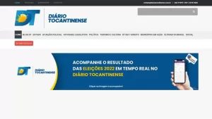 Diário Tocantinense vai divulgar a apuração das eleições em tempo real; confira como será