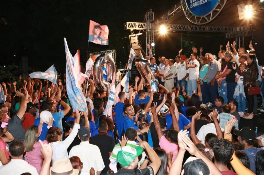 Wanderlei Barbosa consolida liderança isolada na região sudeste do Tocantins, com grande comício em Dianópolis