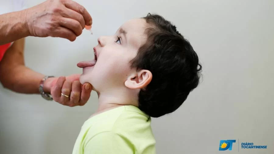 No Tocantins, Campanha de Vacinação contra a Pólio é prorrogada até dia 31 de outubro