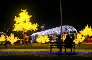 Clima natalino: programação, apresentações e inauguração da decoração em Palmas