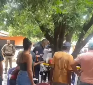 Mulher é atingida com tiro na cabeça enquanto assistia jogo da seleção brasileira em Bar na capital