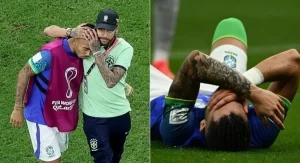 Após lesão, atacante Gabriel Jesus e o lateral-esquerdo Alex Telles estão fora da Copa do Mundo; veja como fica o time