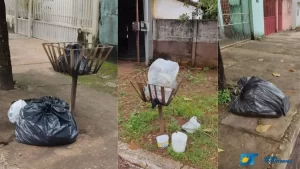 Com coleta de lixo somente "duas" vezes por semana, colinenses reclamam do acúmulo nas calçadas e mau cheiro; veja o que diz o Paço