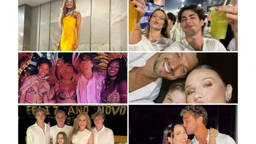 Saiba como foi o réveillon dos famosos