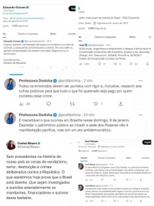 Autoridades Tocantinenses se pronunciam após atos antidemocráticos em Brasília