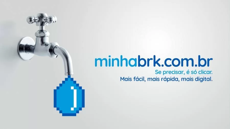 Clientes da BRK agora podem acompanhar sua fatura em nova funcionalidade do site; serviço permite projeção de consumo e valores