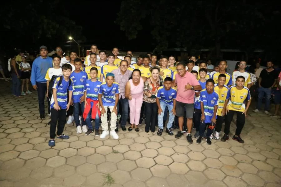 Prefeitura de Gurupi apoia equipe do Esporte Clube Castelo que vai disputar competição no Estado de Goiás