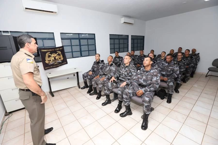 Pelotão de CHOQUE da Polícia Militar do Tocantins é enviada Ã  Brasília