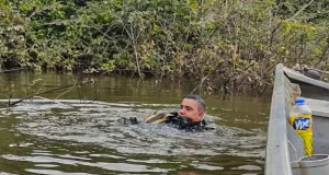 Afogamento: bombeiros militares entram no terceiro dia de buscas por idoso em Esperantina