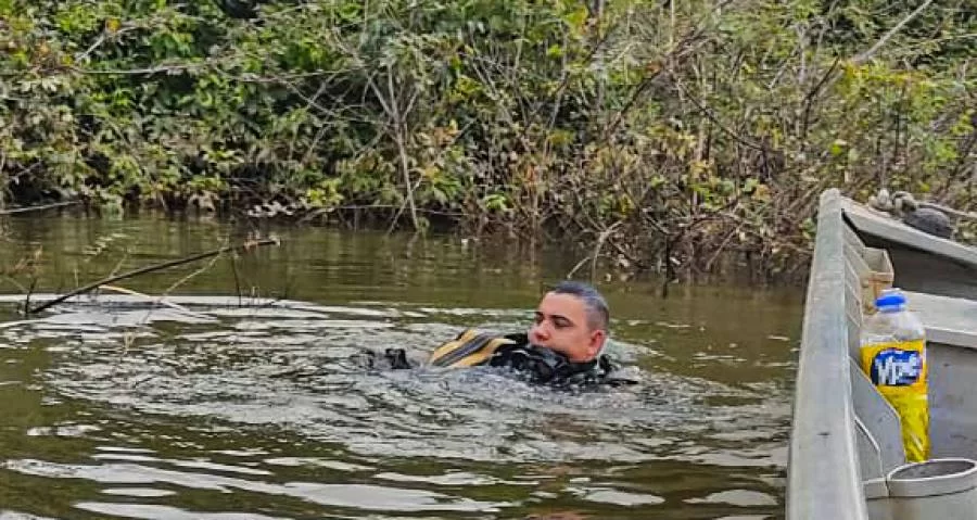Afogamento: bombeiros militares entram no terceiro dia de buscas por idoso em Esperantina