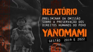 Relatório Preliminar sobre povo Yanomami aponta ações e omissões da gestão passada