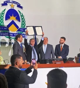 Eduardo do Dertins assume 6Â° mandato como Deputado estadual