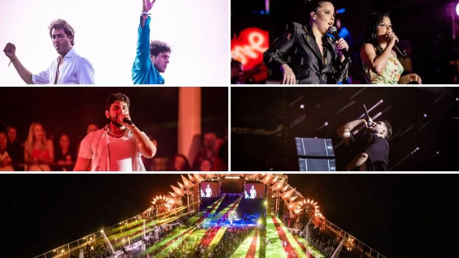 Luan Santana comanda cruzeiro luxuoso com direito a shows de Maiara e Maraisa, Marcos & Belutti, Gustavo Mioto e Léo Santana; confira como foi