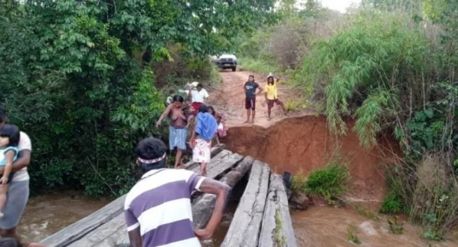 Pontes nas regiões de Itacajá e Goiatins são danificados devido as forte chuvas