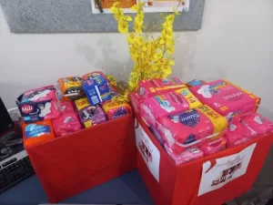 Campanha institucional contribui para resgatar dignidade menstrual de mulheres em vulnerabilidade econômico-social