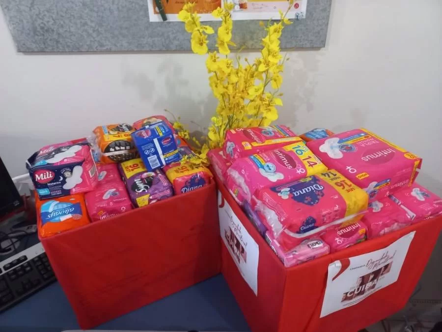 Campanha institucional contribui para resgatar dignidade menstrual de mulheres em vulnerabilidade econômico-social