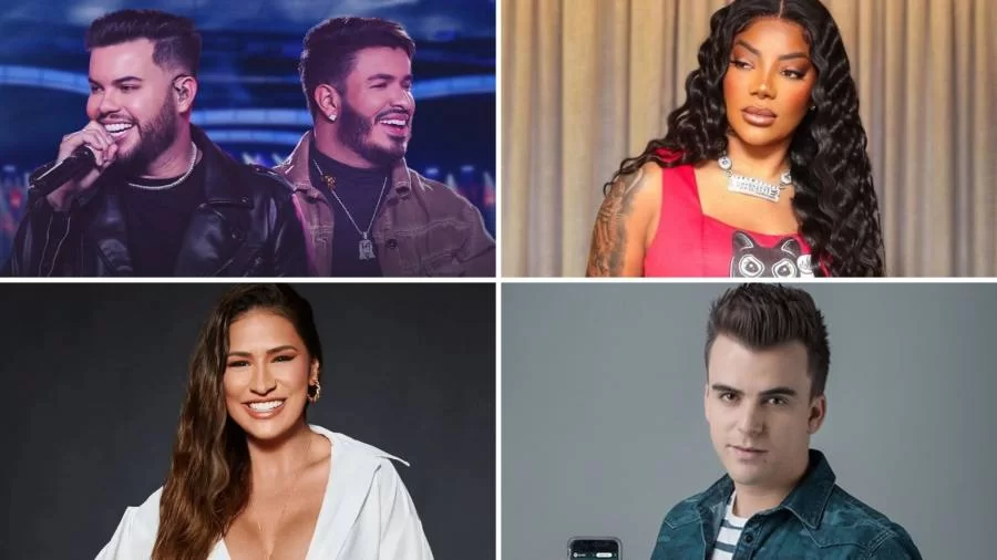 Max & Luan, Ludmilla, Simone Mendes, DJ PV Music eÂ muitoÂ mais