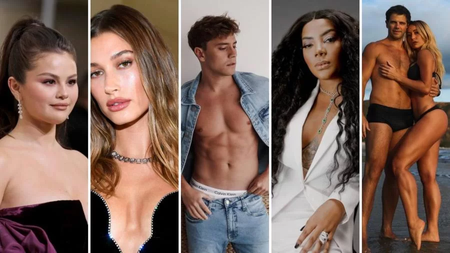Selena Gomez, Hailey Bieber, André Lamoglia, Ludmilla e Sabrina Sato são destaques da semana no mundo dos famosos