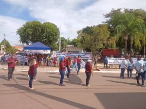 Durante aniversário de Colinas agentes de saúde e de endemias reivindicam atualização da tabela do Piso e direito de férias