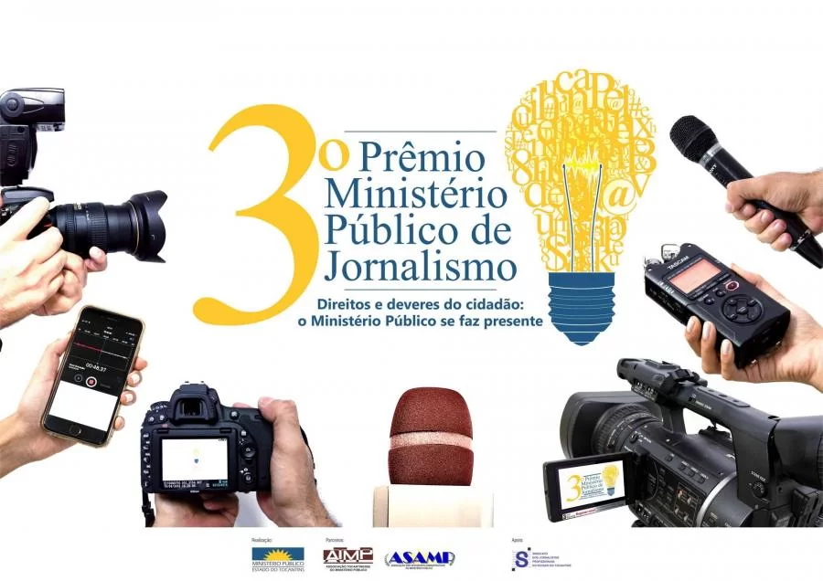 PrÃªmio MinistÃÂ©rio PÃÂºblico de Jornalismo recebe inscriÃÂ§ÃÂµes atÃÂ© o dia 15 de outubro