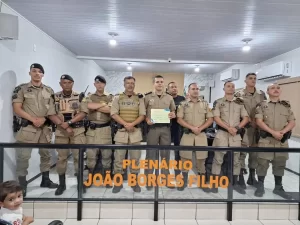 Tenente Coronel Brunno Pereira é homenageado com moção de aplauso na CÃ¢mara Municipal de Lajeado