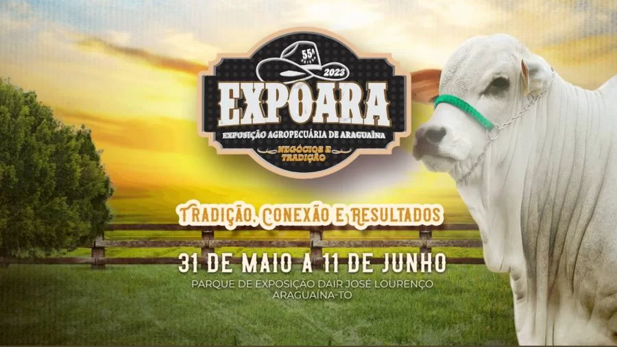 Expoara: Exposição Agropecuária de Araguaína inicia nesta quarta-feira, 31; confira a programação completa