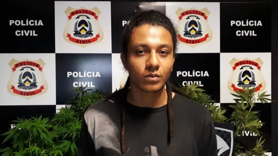 PolÃÂ­cia Civil do Tocantins prende estudante que cultivava e comercializava "supermaconha"