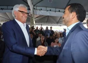 Governador Ronaldo Caiado faz referÃªncia a Wanderlei Barbosa e destaca integração entre as polícias de Goiás e Tocantins