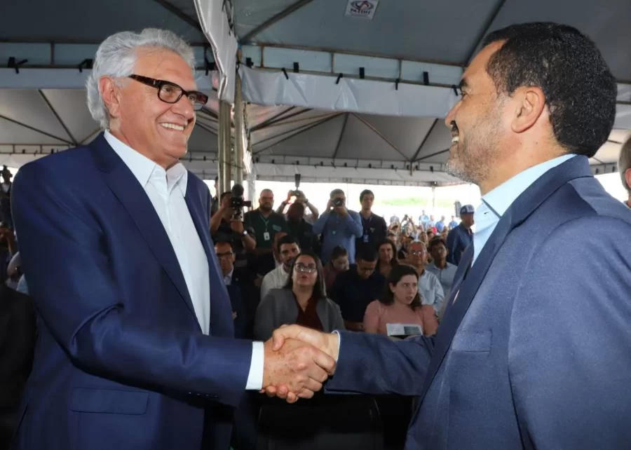 Governador Ronaldo Caiado faz referÃªncia a Wanderlei Barbosa e destaca integração entre as polícias de Goiás e Tocantins