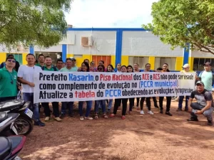 Agentes de Saúde e Endemias anunciam estado de greve em Colinas do Tocantins