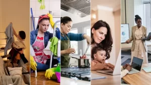 Pesquisa aponta mulheres como maioria nos afazeres domésticos, cuidado de pessoas e trabalho voluntário