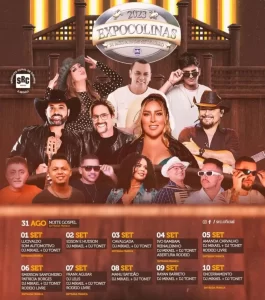 Expocolinas começa nesta sexta, 01; confira a programação completa