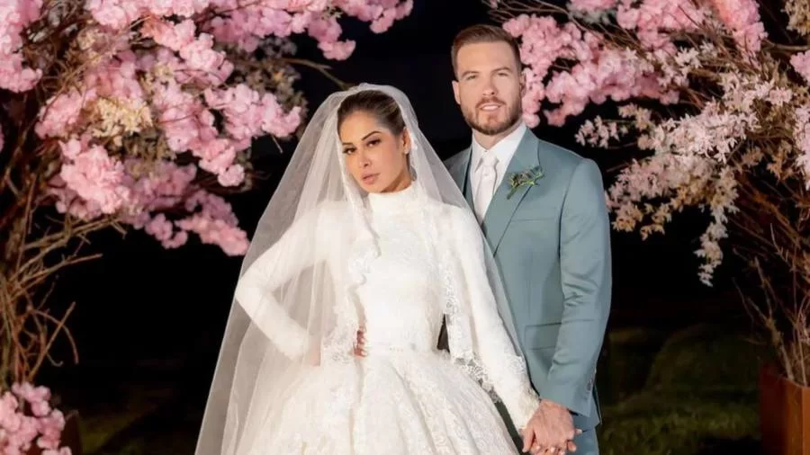 Maíra Cardi e Thiago Nigro se casam em cerimônia secreta