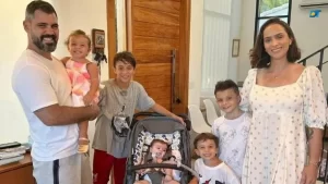 Ator Juliano Cazarré será pai pela sexta vez