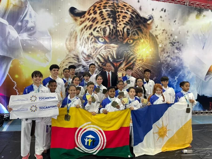 Delegação tocantinense conquista 4 medalhas de ouro, 4 de prata e 12 de bronze em Campeonato Brasileiro de KaratÃª