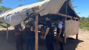 Força-tarefa resgata sete trabalhadores em situação análoga Ã  escravidão em fazenda no Tocantins