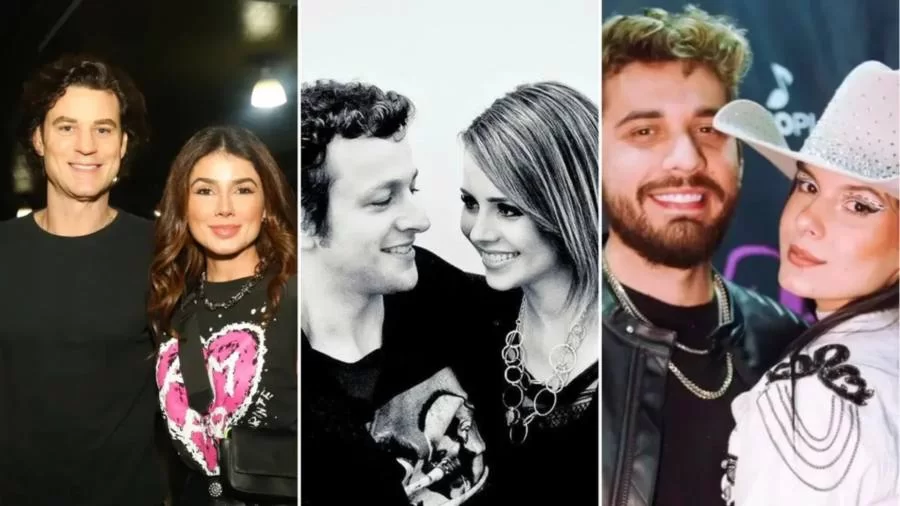 Onda de separação: Gustavo Mioto e Ana Castela; Sandy e Lucas Lima; Paula Fernandes e Rony Cecconello