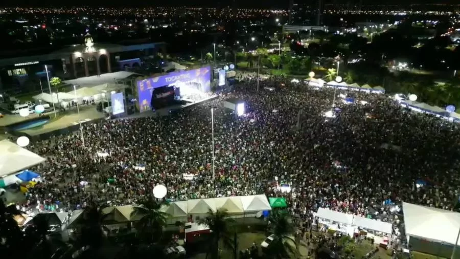 Show icônico, pedido de casamento e tiroteio; saiba como foi a primeira noite do 35Âº aniversário do Tocantins