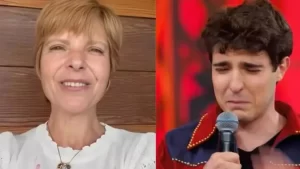 João Augusto Liberato e Rose Mirian fazem declarações de paz durante Domingão com o Huck